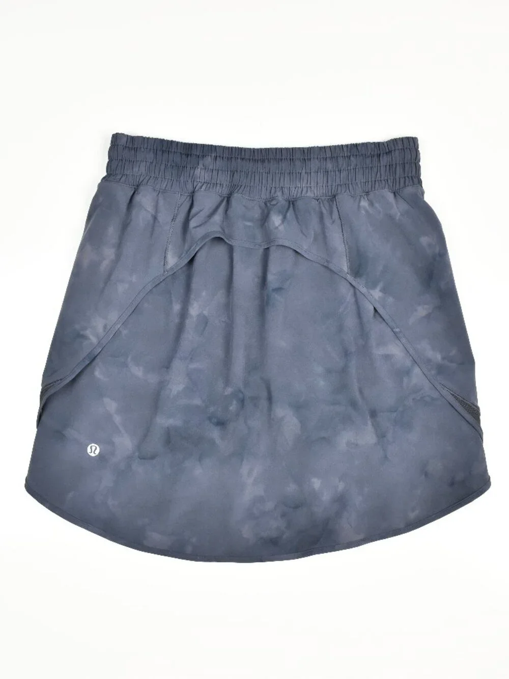 Lululemon Hotty Hot High-Rise Skirt in Diamond Dye Pitch Grey - 6